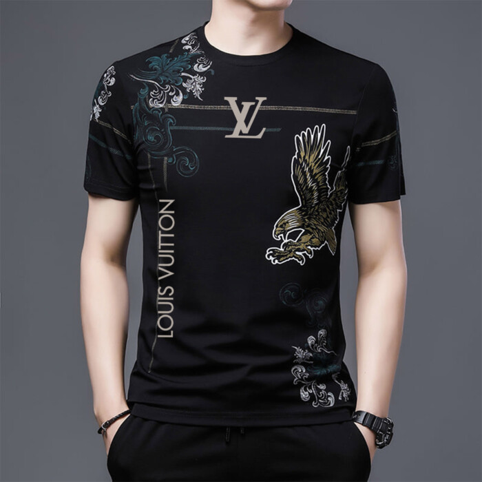 Limited Louis Vuitton Luxury Brand Unisex T-Shirt Gift Hot 2023 Max02158