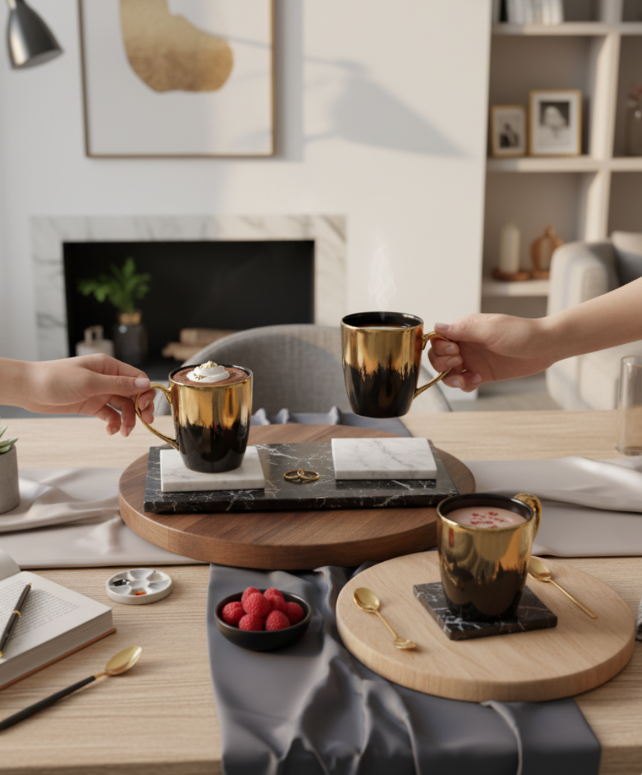 Eclipse Gilded Horizon Mug - Image 4