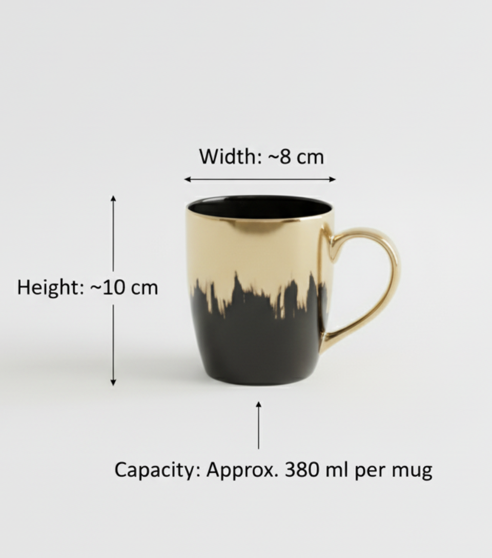 Eclipse Gilded Horizon Mug - Image 6
